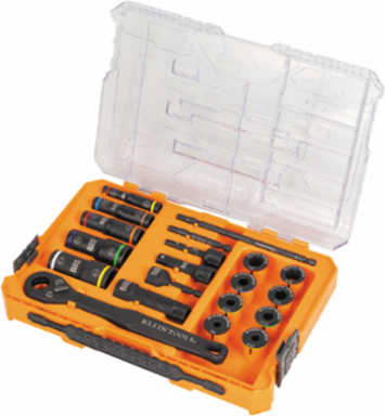 KNECT™ Impact Pass Through and Deep-Well Flip Socket Set, 20-Piece