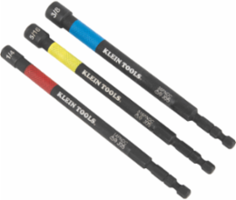 Magnetic Power Nut Setter Set - 3 Pieces, SAE Sizes 1/4 Inch, 5/16 Inch, 3/8 Inch