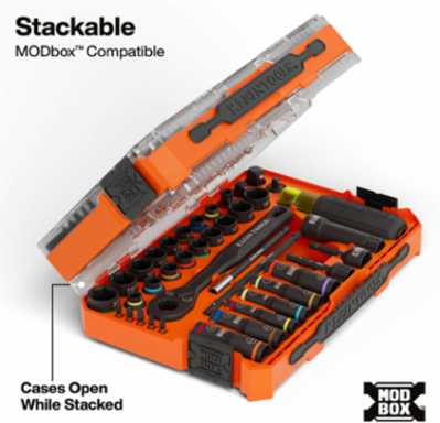 KNECT™ Complete Impact Pass Through and Flip Socket Set, 39-Piece
