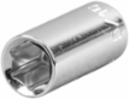 5/16 Inch Standard 6-Point Socket, 1/4 Inch Drive, Forged Alloy Steel