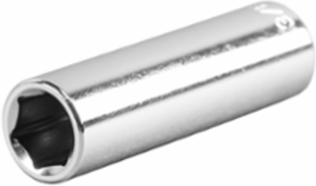 3/8 Inch Deep 6-Point Socket, 1/4 Inch Drive, 1.3 oz Weight