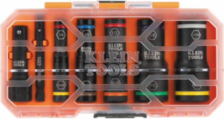 KNECT™ Flip-10 Heavy Duty Flip Impact Socket Set, SAE, 8-Piece