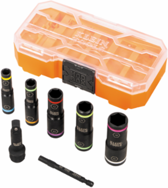 KNECT™ Flip-10 Heavy Duty Flip Impact Socket Set, Metric, 8-Piece