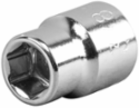 3/8 Inch Standard 6-Point Socket, 3/8 Inch Drive, Lightweight 0.0500 lbs
