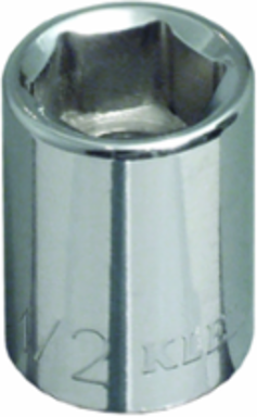 7/16 Inch Standard 6-Point Socket, 3/8 Inch Drive, ASME B107.4, Weight 0.0500 lbs