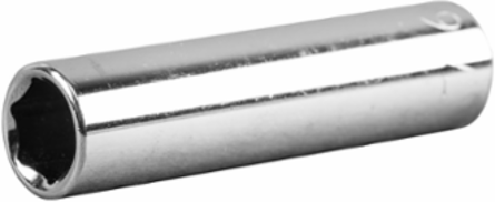 7/16 Inch Deep 6-Point Socket, 3/8 Inch Drive, Forged Alloy Steel