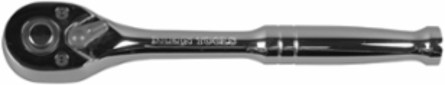 7-1/2 Inch Classic Ratchet Wrench, 3/8 Inch Drive, Chrome Plated, 72 Tooth