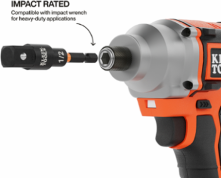 Swivel Impact Driver Socket Adapter Set, 3-Piece