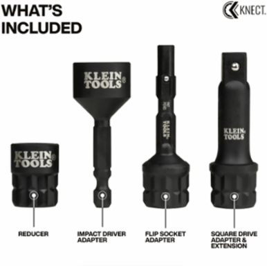 KNECT™ (M) Impact Socket Adapter Set