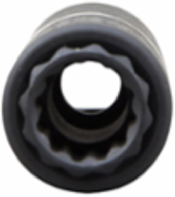 2-in-1 Impact Socket, 12-Point, 3/4 Inch & 9/16 Inch, 1/2 Inch Drive