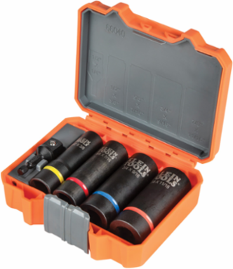 2-in-1 Impact Socket 1/2-Inch Drive, 7/8 x 11/16-Inch, 12-Point Design