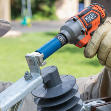 Coated Impact Socket, 1/2 Inch Drive, 3/4 Inch & 9/16 Inch, 12-Point Design
