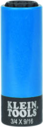 Coated Impact Socket, 1/2 Inch Drive, 3/4 Inch & 9/16 Inch, 12-Point Design
