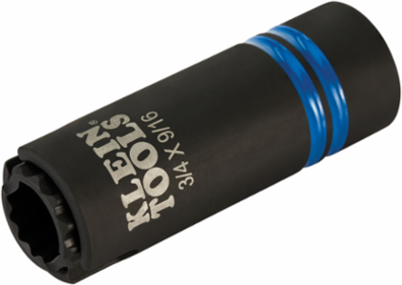 3-in-1 Impact Socket, 3/4-Inch & 9/16-Inch, 12-Point, 4140 Steel
