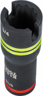 3-in-1 Flip Impact Socket, 9/16 Inch & 3/4 Inch, 1/2 Inch Drive, Impact Rated