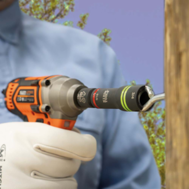 3-in-1 Flip Impact Socket, 9/16 Inch & 3/4 Inch, 1/2 Inch Drive, Impact Rated