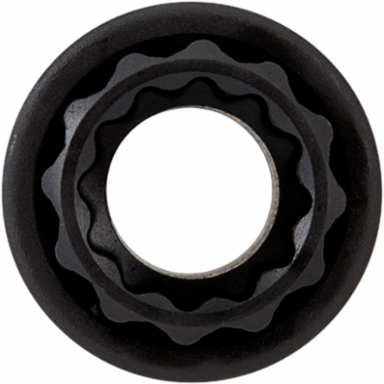 2-in-1 Metric Impact Socket, 12-Point, 17 x 13 mm, 1/2-Inch Drive, 4140 Steel
