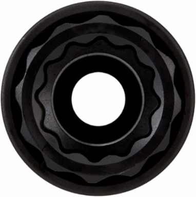 2-in-1 Metric Impact Socket with 12-Point Design, 30 x 22 mm, 1/2-Inch Drive