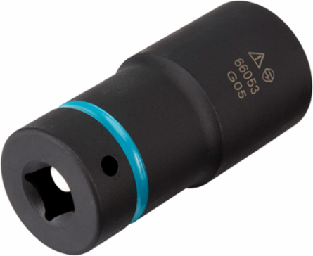2-in-1 Metric Impact Socket with 12-Point Design, 30 x 22 mm, 1/2-Inch Drive