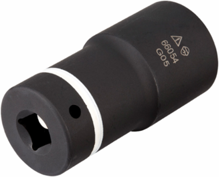 2-in-1 Metric Impact Socket, 32 mm x 27 mm, 1/2-Inch Drive, 12-Point Design