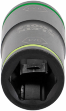 Flip Impact Socket 3/4 Inch & 13/16 Inch, 1/4" Hex Drive, 4140 Steel