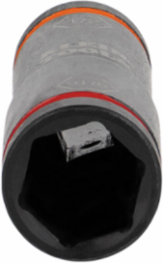 Flip Impact Socket 9/16 & 1/2 Inch, 6-Point, Impact Rated, 4140 Steel