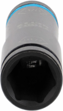 Flip Impact Socket 7/16 Inch & 3/8 Inch, Impact Rated, 6-Point Design