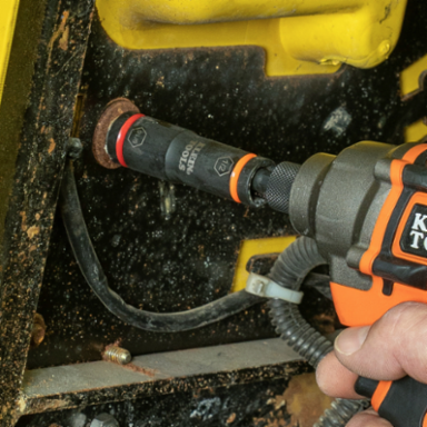 Flip Impact Socket 7/16 Inch & 3/8 Inch, Impact Rated, 6-Point Design