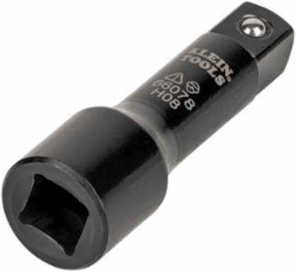 Large Flip Impact Socket Adapter 1/2 to 1/2 Inch, Impact Rated, 4140 Steel