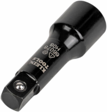 Large Flip Impact Socket Adapter 1/2 to 1/2 Inch, Impact Rated, 4140 Steel