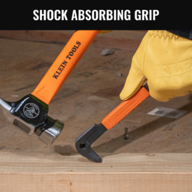 Nail Puller with Integrated Dimpler, 8-Inch