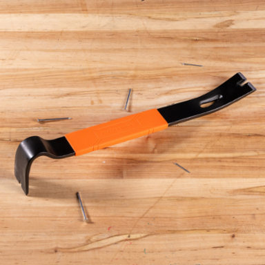 Heavy Duty Pry Bar Crowbar, 15-Inch