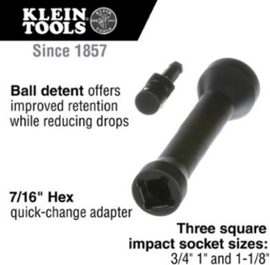 5-in-1 Impact Socket Set, 8-Piece