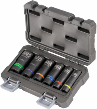 6-in-1 Impact Socket Set, 8-Piece