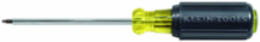 Cushion-Grip Screwdriver, #1 Square-Recess Tip, 4 Inch Shank, Steel