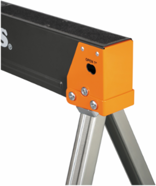 Fixed-Leg Saw Horse, 2-Pack