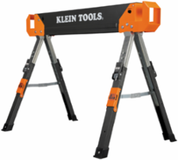 Adjustable-Leg Folding Saw Horse and Jobsite Table, 1-Pack