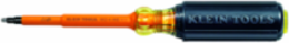 Insulated Screwdriver #2 Square 4 Inch Shank, 1000V Rating, Induction Hardened Steel
