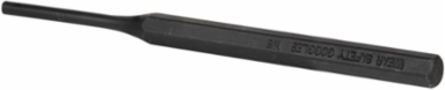 Pin Punch 5-1/4 Inch with 5/32 Inch Point Diameter, High-Carbon Steel