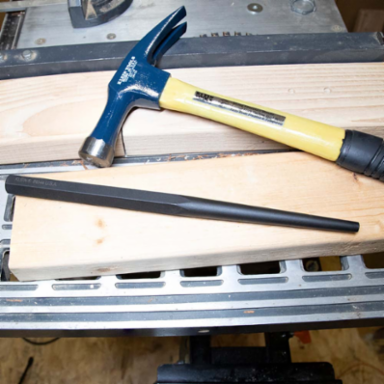 11 Inch Drift Punch, High-Carbon Steel, 0.313 Inch Point Diameter