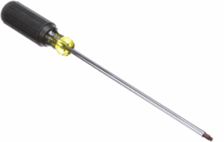 Cushion-Grip #2 Square-Recess Screwdriver, 8 Inch Shank, 12.25 Inch Length