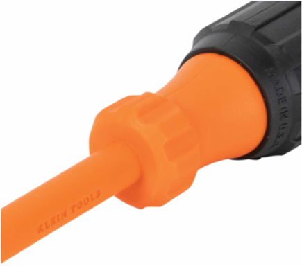 Insulated Screwdriver 3/16 Inch Cabinet Tip 6 Inch Round Shank