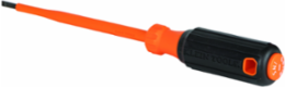 Insulated Screwdriver 3/16 Inch Cabinet Tip 6 Inch Round Shank
