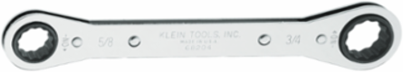 Ratcheting Box Wrench 5/8 Inch x 3/4 Inch, 8.25 Inch Overall Length, 0.42 lbs