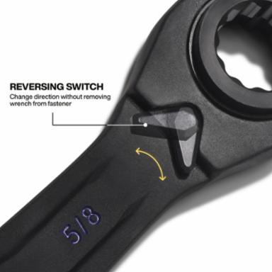 4-in-1 Ratcheting Wrench, Medium