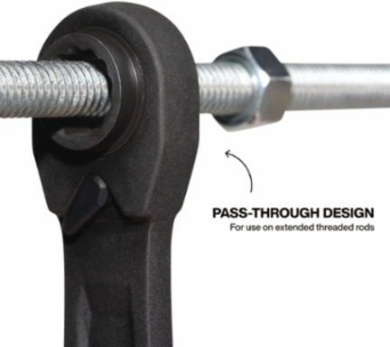 4-in-1 Ratcheting Wrench Set, SAE, 2-Piece