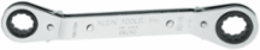Reversible Ratcheting Box Wrench, 5/8 Inch x 11/16 Inch, Offset 25-Degree Ends
