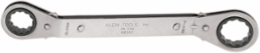 Reversible Ratcheting Box Wrench 3/4 Inch x 7/8 Inch, 12 Points, Chrome-Plated