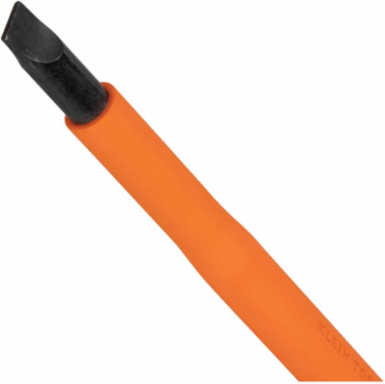 Insulated Screwdriver 1/4 Inch Cabinet Tip 4 Inch Round Shank, 1000V Rated