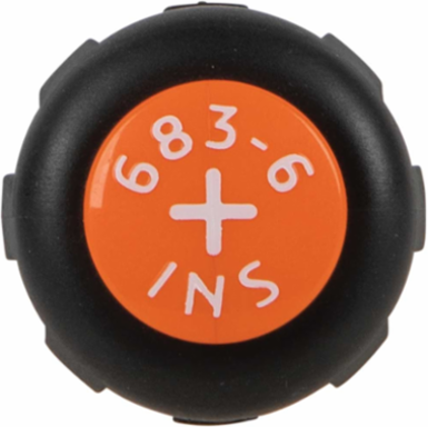 Insulated Screwdriver #2 Phillips Tip 6 Inch Round Shank, 1000V Rated